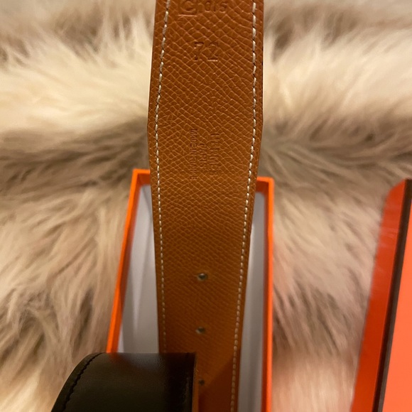 Authentic Hermès belt 72’